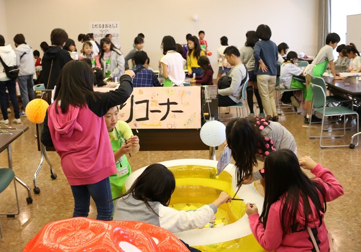 読書まつりのイベント体験コーナー