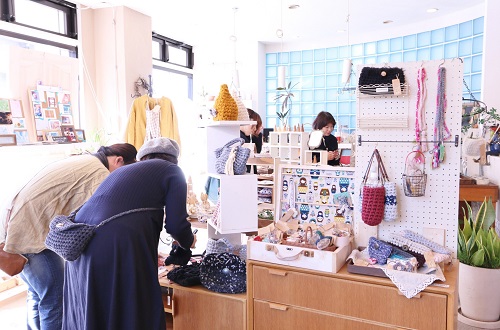 ハンドメイドイベント出店の様子