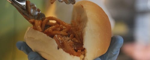 オススメ、名古屋代表あんかけスパ。