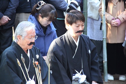 髭撫祭当番の2人