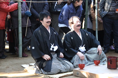 髭撫祭当番の2人