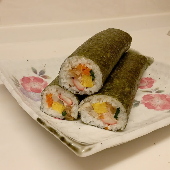 恵方巻きの作り方