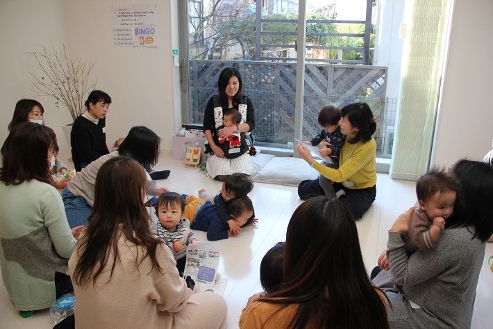 千葉県八千代市のレンタルスペース「My*Style」で開催した「ちいきラボ講座 0歳からのEnglish講座」