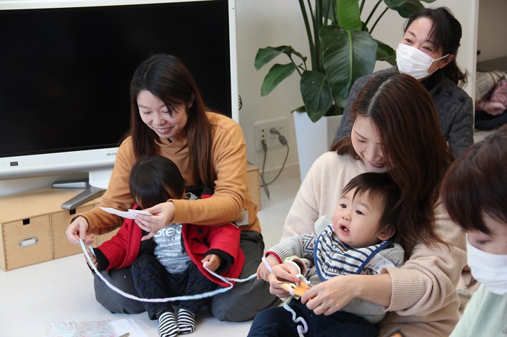 千葉県八千代市のレンタルスペース「My*Style」で開催した「ちいきラボ講座 0歳からのEnglish講座」