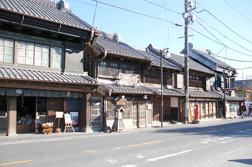 香取市佐原の赴きある街並み