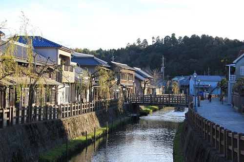 「小江戸」と呼ばれる佐原の情緒あふれる町並み