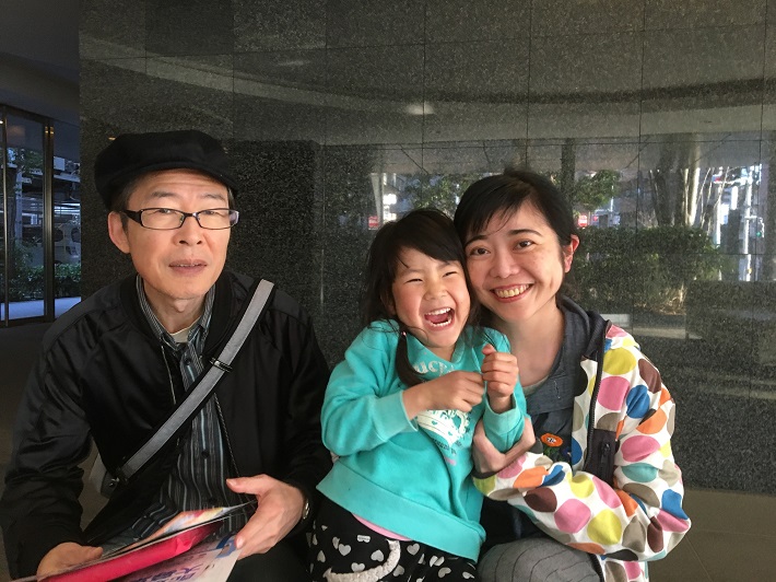 ドコモ未来ミュージアム最優秀作品賞の小牧楓花ちゃんのママ