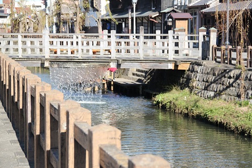 佐原のじゃあじゃあ端はかつての江戸の町並みを再現