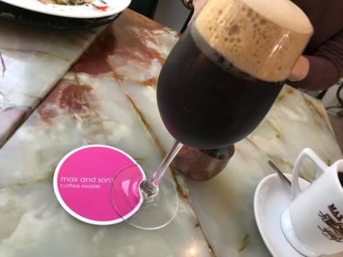「maxandsons coffee」ランチセットのコーヒー(2018年3月)
