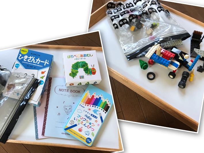IKEAの折りたたみテーブルが子連れ車旅に便利