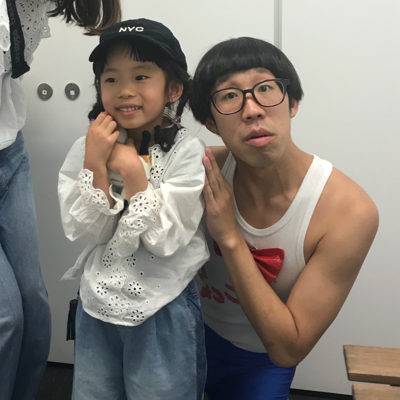 ひょっこりはんとの2ショット