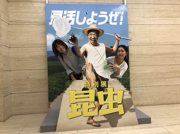 昆活マイスターとして人気の香川照之さんが特別展「昆虫」のオフィシャルサポーター