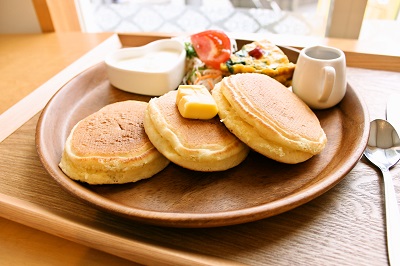 ごはんcaféぷくぷく(おゆみ野) パンケーキ