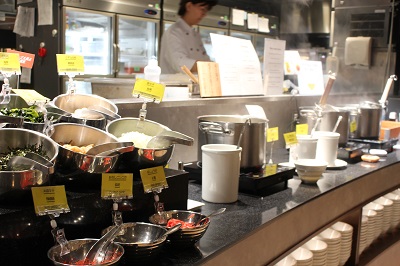 THE NEWYORK BAYSIDE KITCHENのヌードルバー