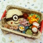 ミニオンズのおにぎりキャラ弁