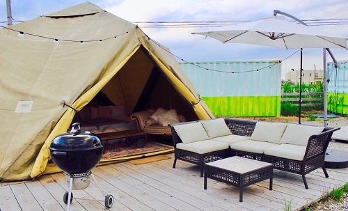 WILD BEACH Seaside Glamping Park (ワイルドビーチ木更津 千葉県木更津市)(グランピングキャビン エクストラミレニアル)