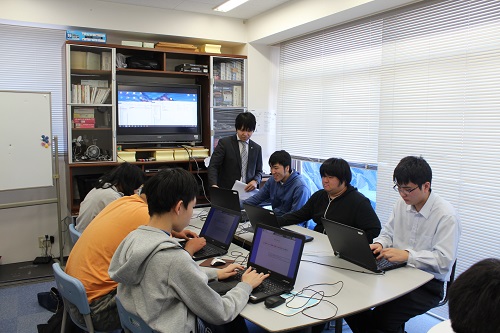 松戸市興学社学院の授業風景