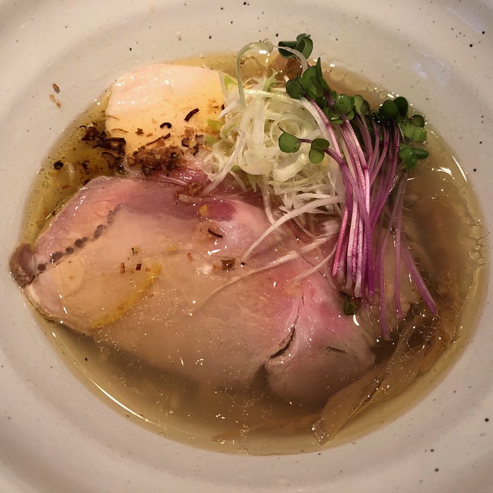 下総中山ラーメン店「鶏そば朱雀」鶏塩そば