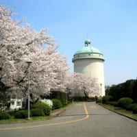 1937年の県営水道創設当時に松戸市に建設された栗山配水塔