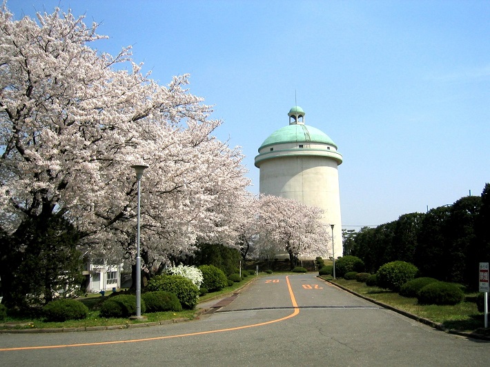 1937年の県営水道創設当時に松戸市に建設された栗山配水塔