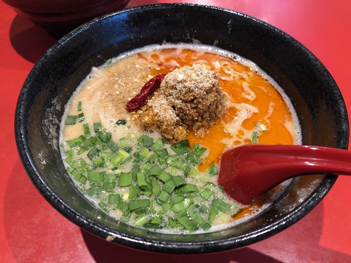 下総中山ラーメン店「坦々麺くらもと」濃厚しべれ坦々麺