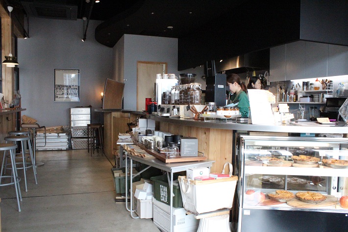 千葉にあるコーヒー豆専門店「mamenakano」の姉妹店「PIE&COFFEE mamenakano」