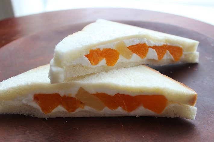 千葉市花見川区のキッチンポテトのフルーツサンド
