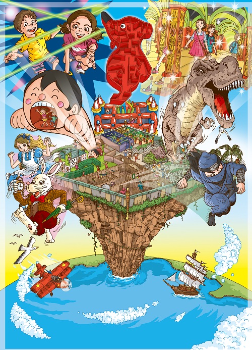 幕張メッセで8つの迷路王国開催中。2019年9月1日まで実施中
