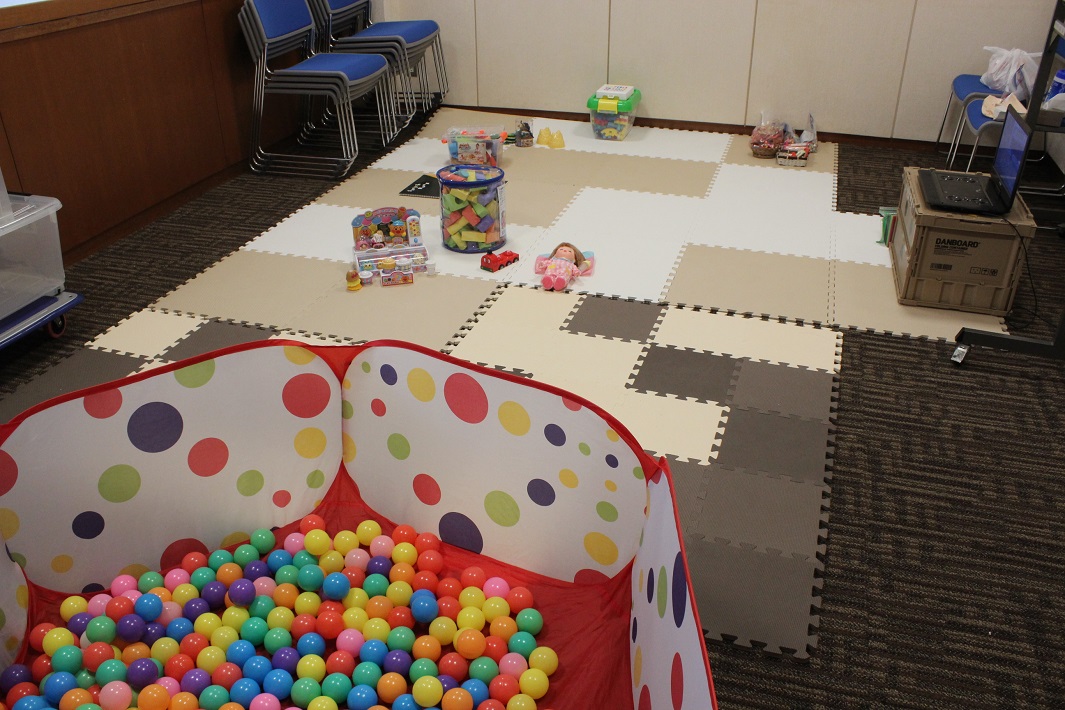 成田国際文化会館で開催された家づくり勉強会のキッズルーム