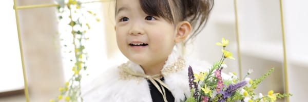 市川の写真スタジオぷるふぁみで撮影した七五三記念写真
