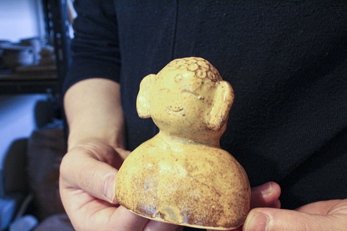 千葉陶芸工房で制作した小学生の作品