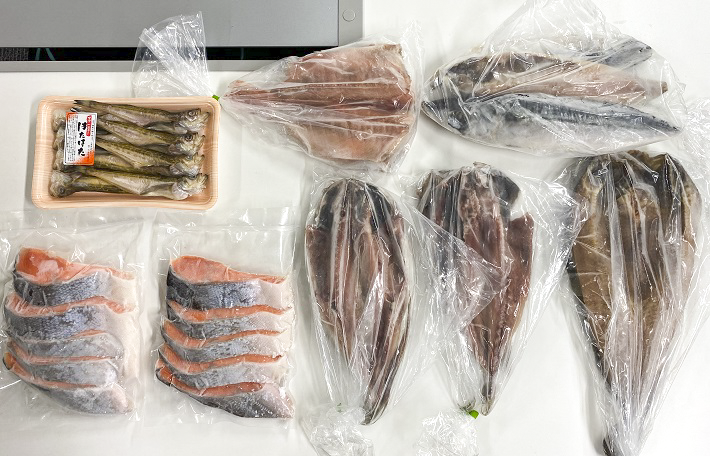千葉県柏市のドライブスルー魚屋さんの漁師応援干物セット