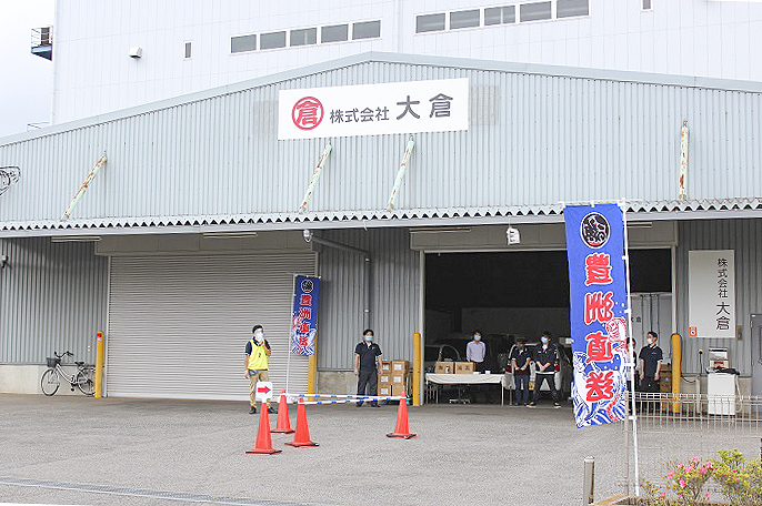千葉県柏市のドライブスルー魚屋