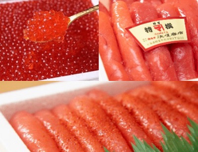 千葉県柏市のドライブスルー魚屋さんの魚卵セット