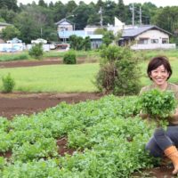 パクチー生産者立川あゆみさん