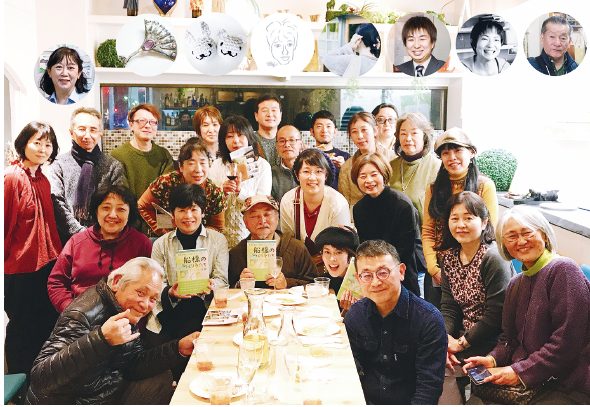 船橋の作家仲間集合！